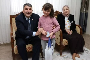 Erzurum Emniyet Müdürü Karaburun, bayramda şehit ailelerini yalnız bırakmadı