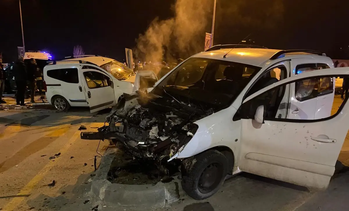 Erzurum’da Zincirleme Kaza: 7 Yaralı