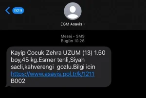 Eskişehir’de 9 Gün Kayıp: Zehra Üzüm Aranıyor