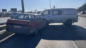 Eskişehir’de Kaza: Hamile Sürücü Yaralandı