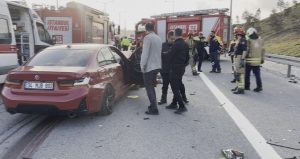 Eyüpsultan’da zincirleme kazada 1 kişi öldü