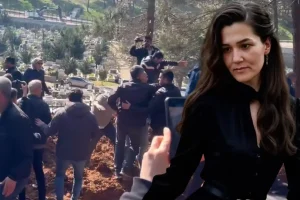 Fatma Nur öğretmen, son yolculuğuna uğurlandı, cenaze töreninde arbede çıktı