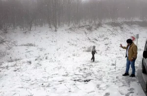 Ganos Dağı’nda Kar Keyfi