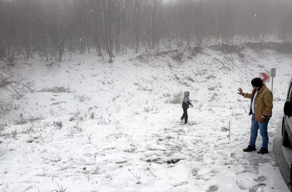 Ganos Dağı’nda Kar Keyfi