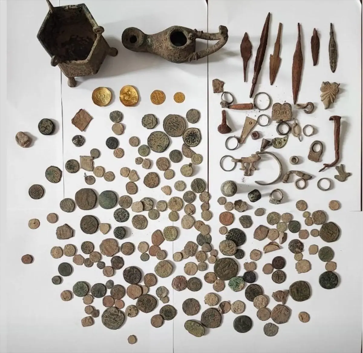 Gaziantep’te 179 Tarihi Sikke Ele Geçirildi