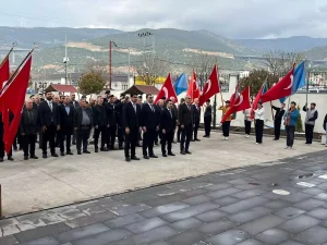 Gaziantep’te Çanakkale Deniz Zaferi’nin 111. yılı dolayısıyla törenler düzenlendi