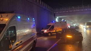 Gebze’de Zincirleme Trafik Kazası: 5 Yaralı