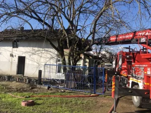 Gölcük’te Ev Yangını: Bir Yaralı