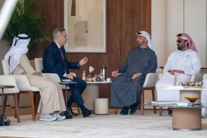 Hakan Fidan, BAE Devlet Başkanı ile görüştü