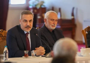 Hakan Fidan, Filistin’e Destek Platformu ile Bir Araya Geldi