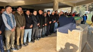 Hatay’da, İran’da hayatını kaybeden tır şoförü son yolculuğuna uğurlandı