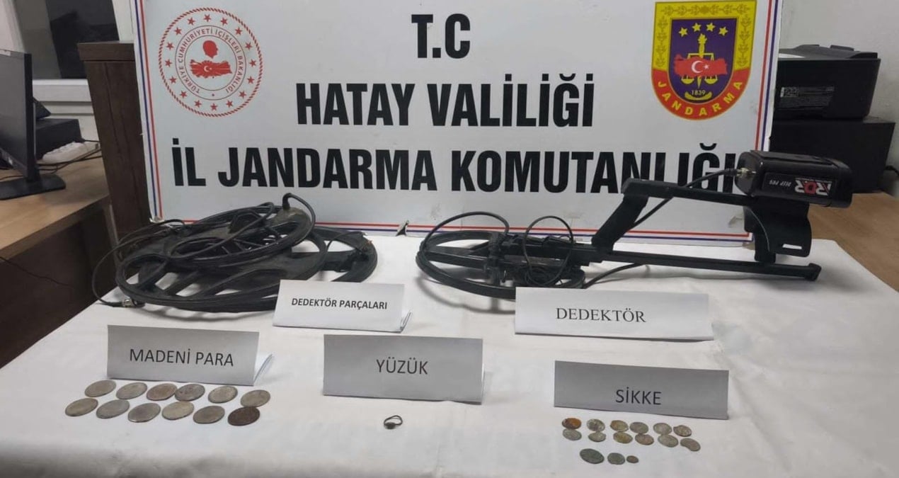 Hatay’da tarihi eser kaçakçılığı operasyonu