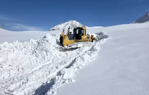 Horasan’da Mezra Ulaşımı Yeniden Açıldı