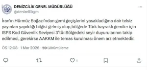 Hürmüz Boğazı’nda Gemi Geçiş Yasağı