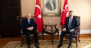 İçişleri Bakanı Çiftçi’den Bahçeli’ye ziyaret