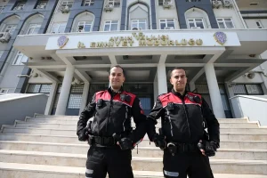 İkiz Polisler Aydın’da Güvenliği Sağlıyor