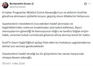 İletişim Başkanından Gazeteciye Destek