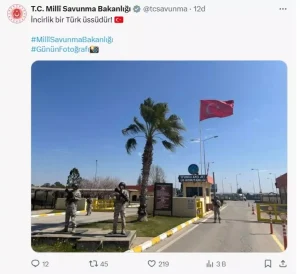 İncirlik Üssü’nde Türk Askerleri