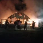 İnegöl’de Hayvan Çiftliğinde Yangın: 580 Hayvan Telef Oldu