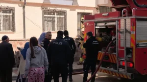 İnegöl’de Yangın Panik Yaratı