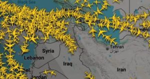 İran hava sahasını kapatınca uçaklar, Türkiye için kuyruğa girdi