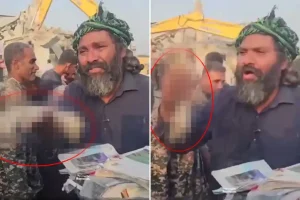 İran’da İlkokulda öldürülen kız çocuğunun kopan elini gösterip isyan etti: Dünya bu cinayeti görmeli