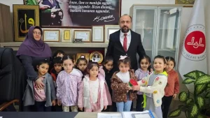 İslahiye’deki Kuran Kursu Öğrencileri Gazze’ye Bağışta Bulundu