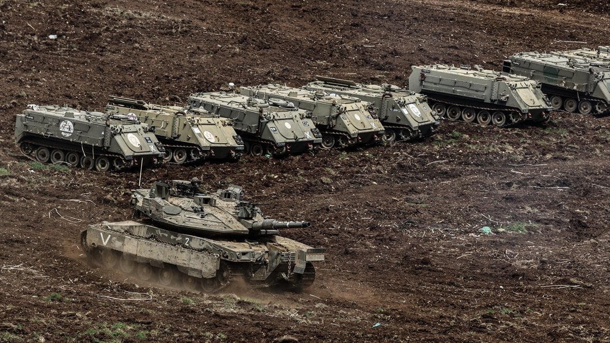 İsrail, Lübnan sınır hattındaki Yarun ve Maron er-Ras yakınlarına ilerledi