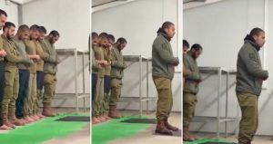 İsrail ordusundaki Müslüman askerlerin teravih görüntüleri ortaya çıktı