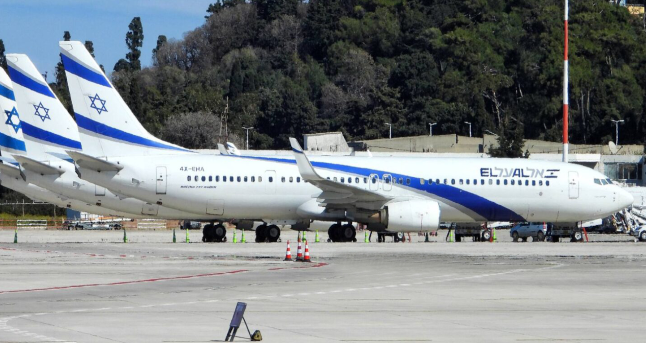 İsrail yolcu uçakları Rodos havalimanına inmeye başladı