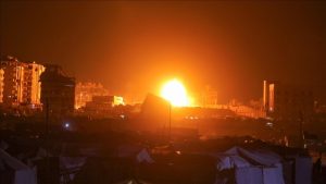 İsrail’in Gazze’ye düzenlediği saldırılarda bir polis hayatını kaybetti