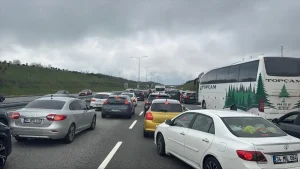 İstanbul-İzmir Otoyolu’nda Yoğunluk