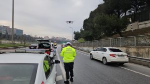 İstanbul’a drone destekli trafik denetimi