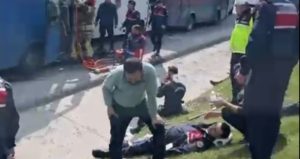 İstanbul’da 4 cezaevi sevk aracı kaza yaptı: Çok sayıda jandarma yaralı