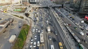 İstanbul’da Akşam Trafik Yoğunluğu %81
