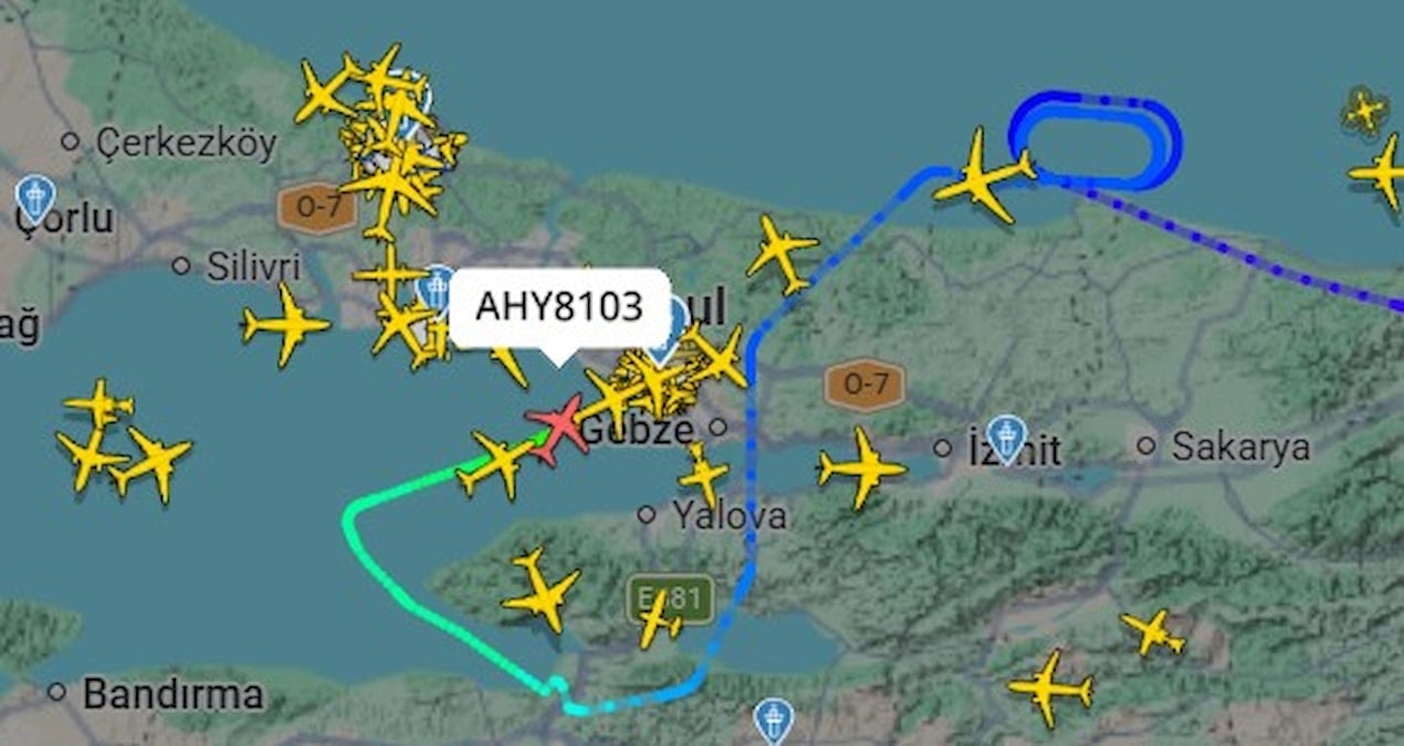 İstanbul’da hava ulaşımı neredeyse kilitlendi: Uçaklar havada tur attı