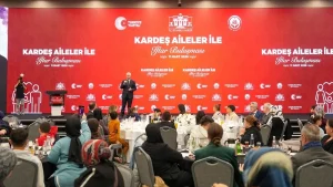 İstanbul’da “Kardeş Aileler ile İftar Buluşması” programı düzenlendi