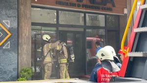 İstanbul’da spor salonunda yangın paniği