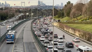 İstanbul’da Trafik Yoğunluğu Yüzde 85’e Ulaştı