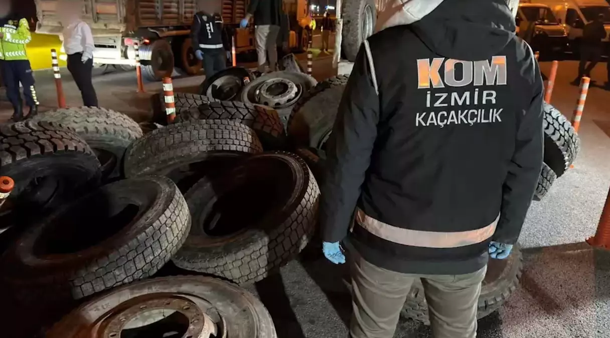 İzmir’de Kaçak Sigara Operasyonu