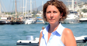 Kadın denizciden denizde  “Sıfır Tolerans” farkındalık atağı