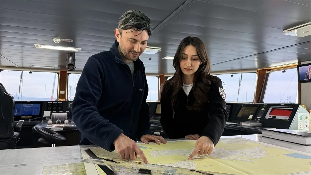 Kadın Mühendis Oruç Reis’te Sismik Operasyonları Yönetiyor