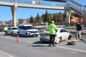 Kahramankazan’da Trafik Kazası: Sürücü Yaralandı