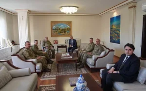 Kara Kuvvetleri Komutanı Orgeneral Tokel, Edirne Valisi Sezer’i ziyaret etti