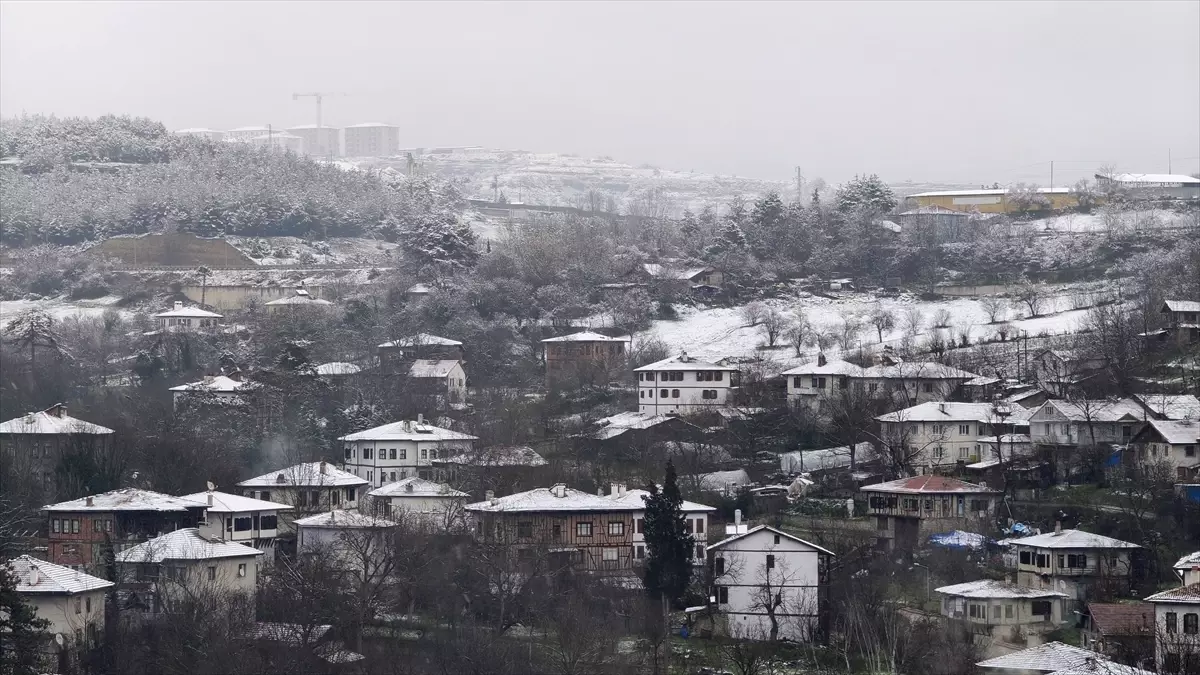 Karabük, Bolu ve Düzce’de Kar Yağışı