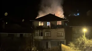 Karabük’te Ev Yangını