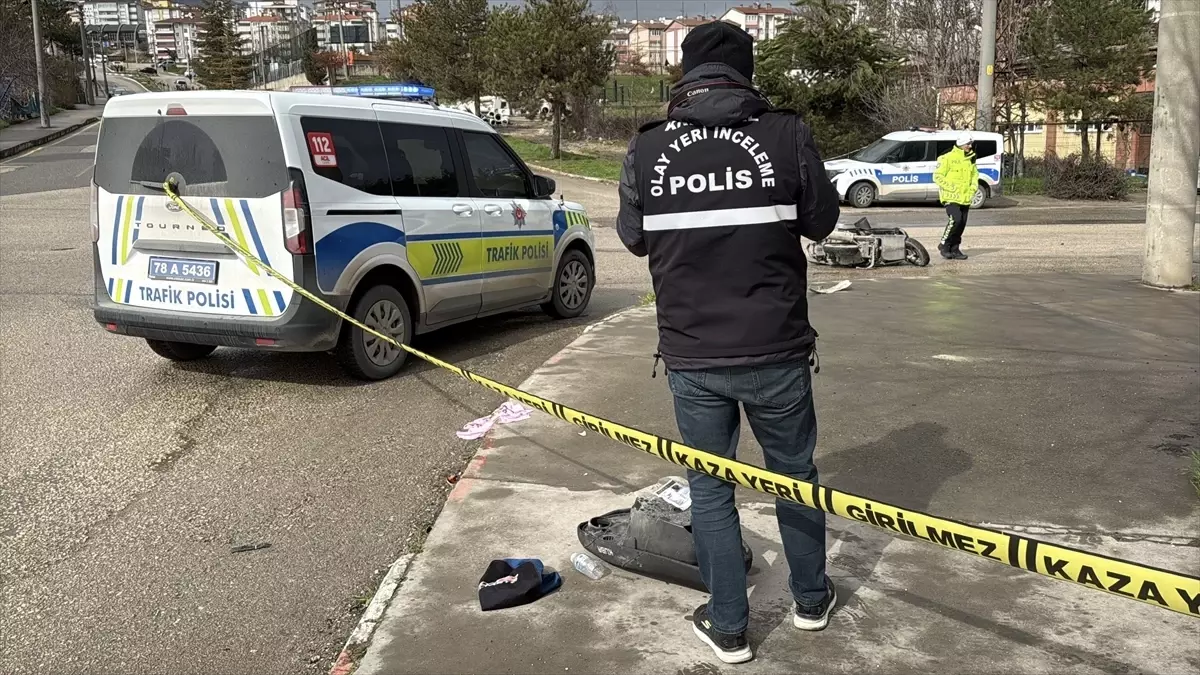 Karabük’te Motosiklet Kazası