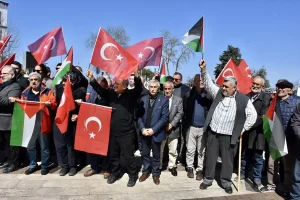 Karadeniz’de Gazze Protestoları