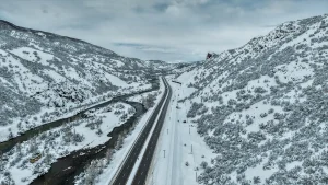 Karasu Nehri Kış Manzarası