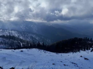 Kardüz Yaylası’nda Kış Manzarası